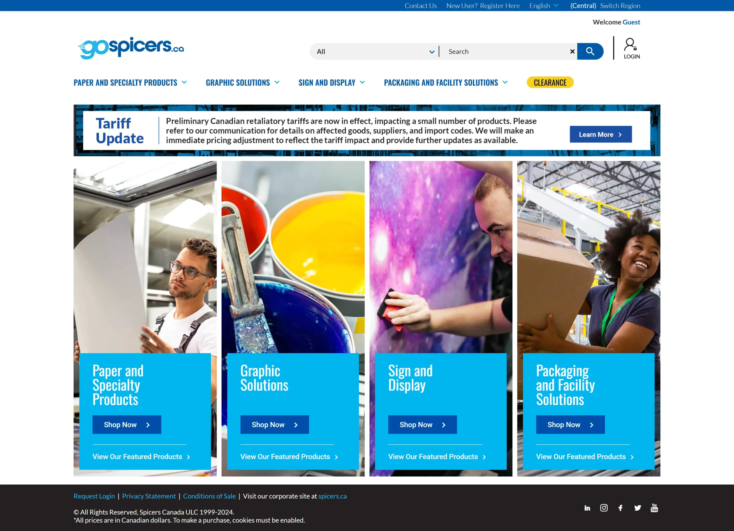Gospicers new